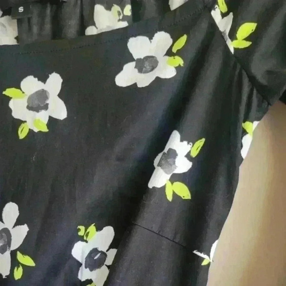 CAROLINE CONSTAS GISELE mini DRESS IN BLACK & WHITE size small - Picture 5 of 12